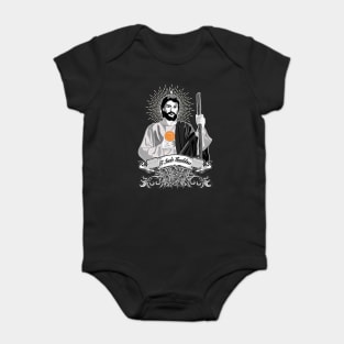 ST JUDE THADDEUS - NOVENA IMAGE Baby Bodysuit